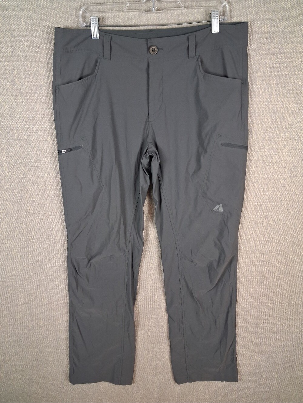 Eddie Bauer First Ascent Guide Pro Lightweight Stretch Nylon Hiking Cargo Pants